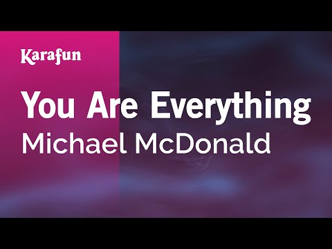 Michael McDonald - You Are Everything