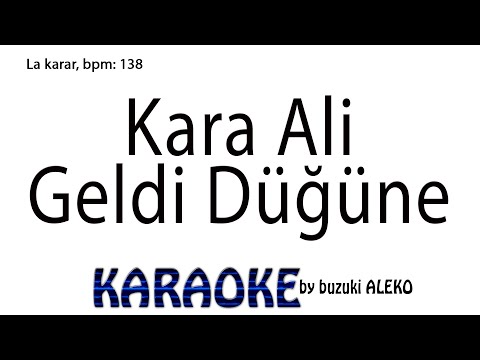 Kara Ali Geldi Düğüne