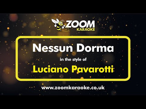 Luciano Pavarotti - Nessun Dorma (Three Semitones Down)