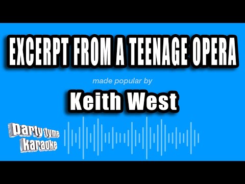 Keith West - Excerpt From A Teenage Opera