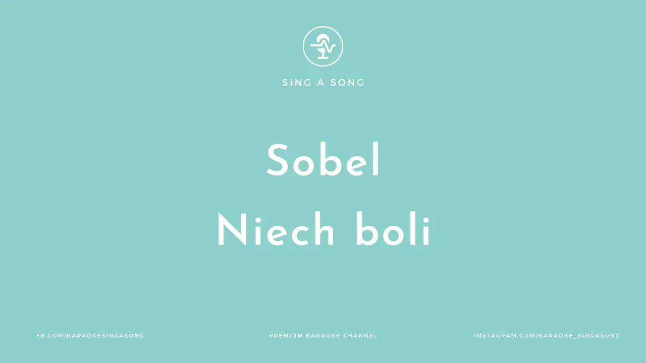 Sobel - Niech boli