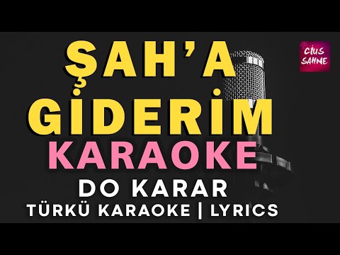 Karşıda Görünen Ne Güzel Yayla (Şah'a Giderim) - Bağlama Lyrics - Do