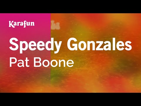 Pat Boone - Speedy Gonzales