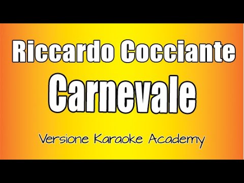 Riccardo Cocciante - Carnevale