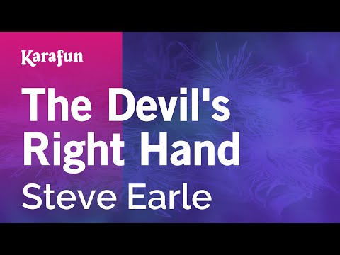 Steve Earle - The Devil's Right Hand
