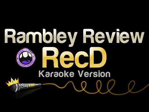 RecD - Rambley Review