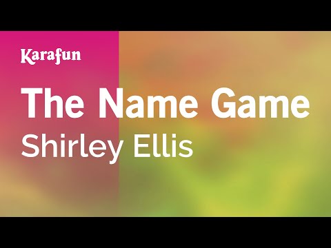 Shirley Ellis - The Name Game