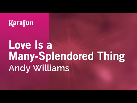 Andy Williams - Love Is a Many-Splendored Thing