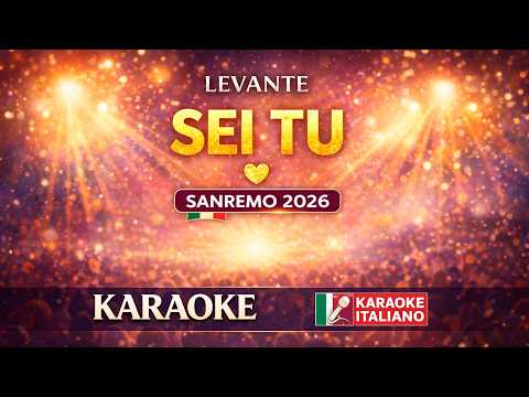 Levante - Sei tu (Sanremo 2026)