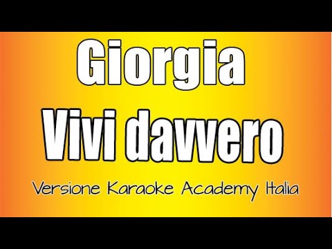 Giorgia - Vivi Davvero