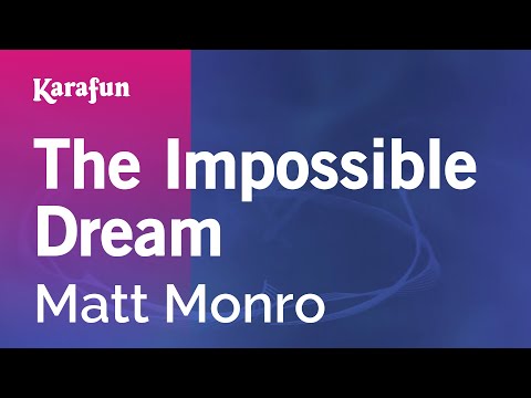 Matt Monro - The Impossible Dream