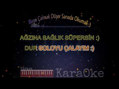 Yine Sen(Xece Herdem-Kenan Coşkun-Tülay Maciran)Türkçe Piano Karaoke 2 La Ve Re