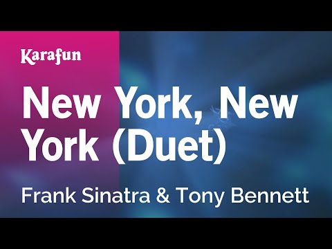 Frank Sinatra & Tony Bennett - New York, New York (duet)