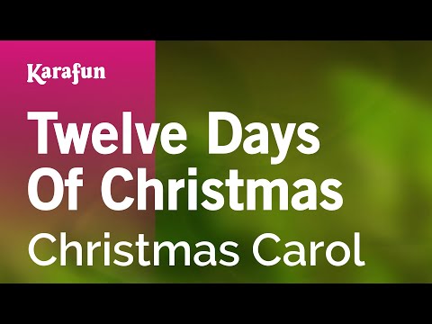 Christmas Carol - Twelve Days of Christmas