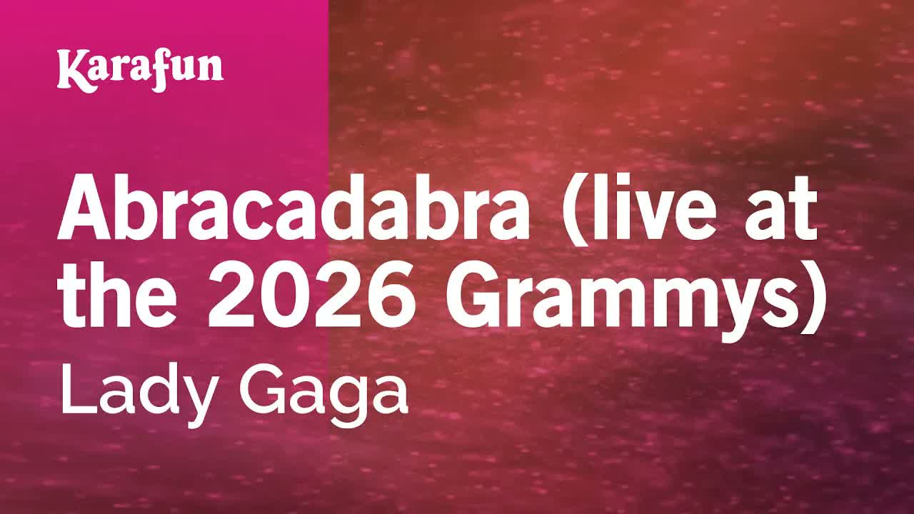 Lady Gaga - Abracadabra (live at the 2026 Grammys)