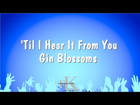 Gin Blossoms - 'Til I Hear It From You