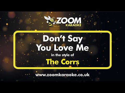 The Corrs - Don't Say You Love Me