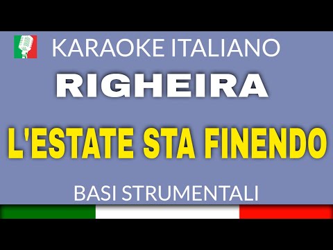 RIGHEIRA - L'ESTATE STA FINENDO