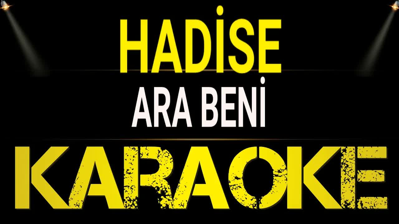 Hadise - Ara Beni