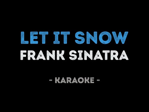 Frank Sinatra - Let it snow