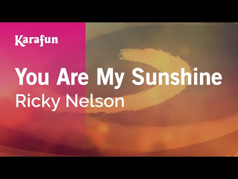 Ricky Nelson - You Are My Sunshine