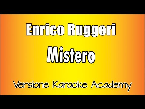 Enrico Ruggeri - Mistero