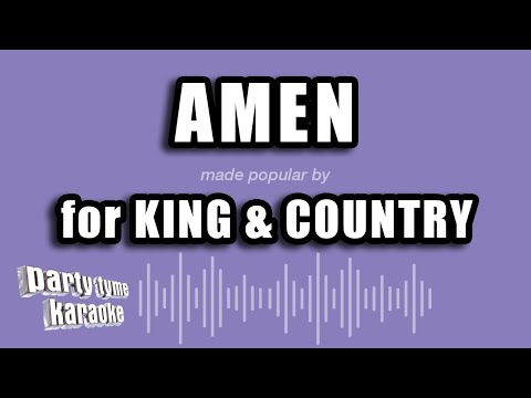 for KING & COUNTRY - Amen