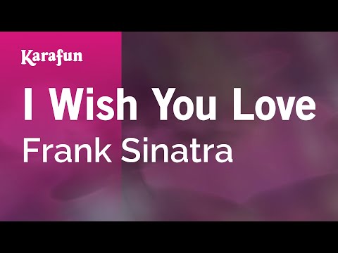 Frank Sinatra - I Wish You Love