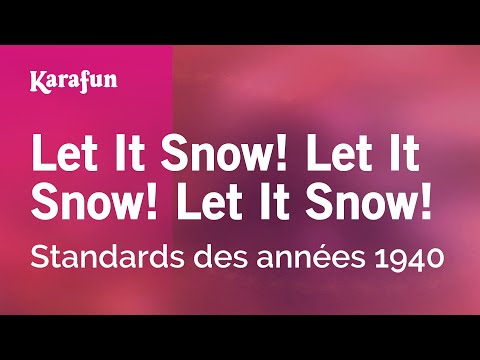 1940s Standards - Let It Snow! Let It Snow! Let It Snow!