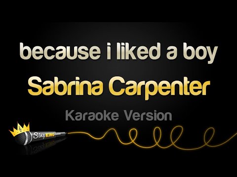 Sabrina Carpenter - because i liked a boy