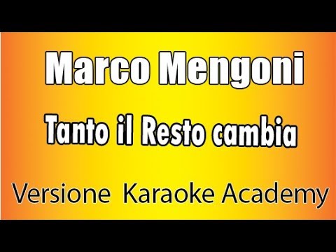 Marco Mengoni - Tanto il resto cambia