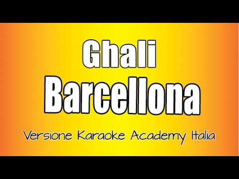 Ghali - Barcellona