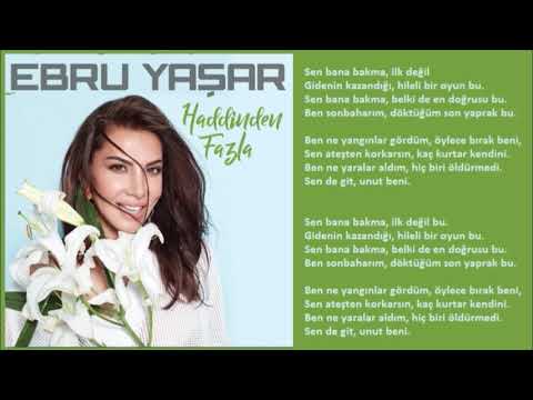 Ebru Yaşar - Ben Ne Yangınlar Gördüm
