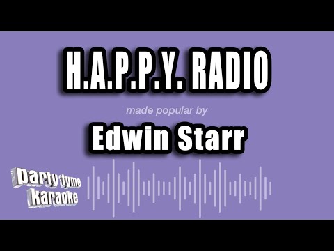 Edwin Starr - H.a.p.p.y. Radio