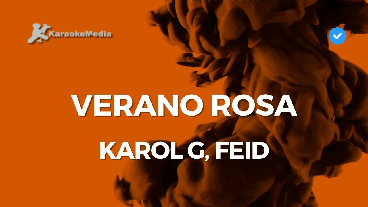 KAROL G, FEID - Verano rosa