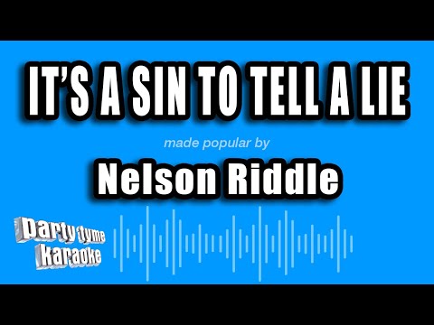Nelson Riddle - It's A Sin To Tell A Lie