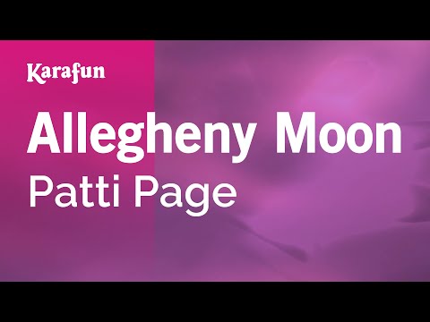 Patti Page - Allegheny Moon