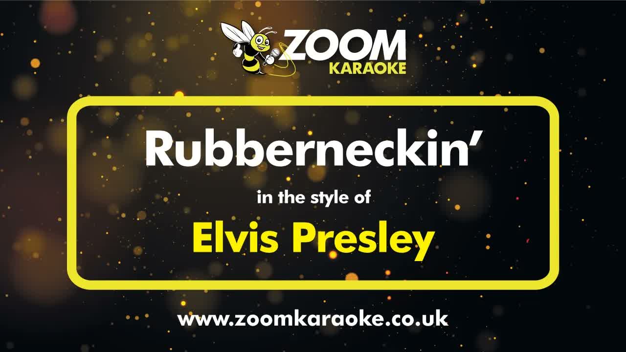 Elvis Presley - Rubberneckin' (Without Backing Vocals)