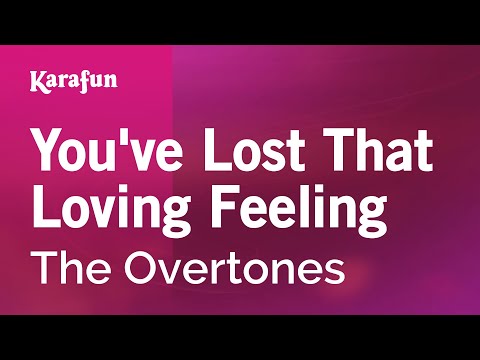 The Overtones - You've Lost That Loving Feeling