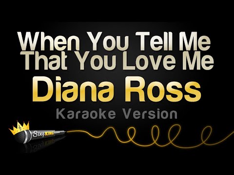 Diana Ross - When You Tell Me That You Love Me