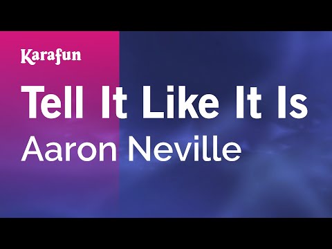 Aaron Neville - Tell It Like It Is