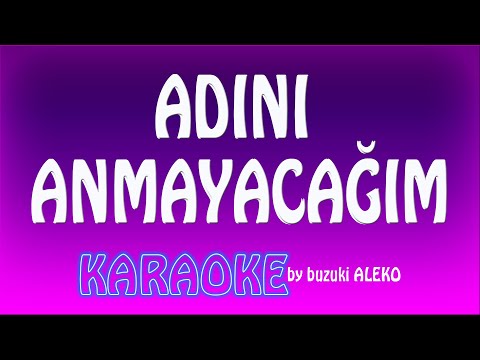 ADINI ANMAYACAĞIM
