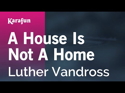 Luther Vandross - A House Is Not A Home