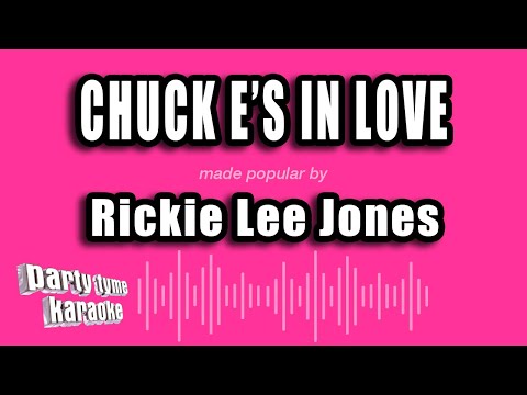 Rickie Lee Jones - Chuck E's In Love