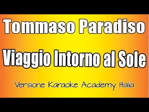 Tommaso Paradiso - Viaggio intorno al sole
