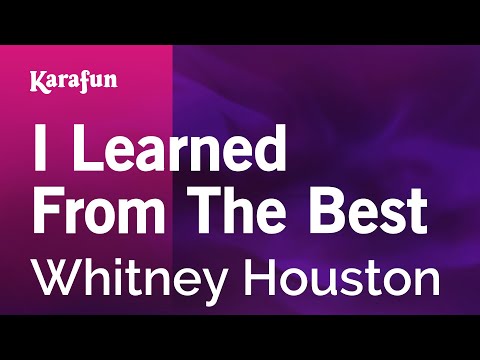 Whitney Houston - I Learned From The Best