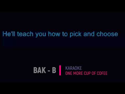 Karaoke One More Cup of Coffe Valley Below , Bob Dylan , Twin Ghost Cover