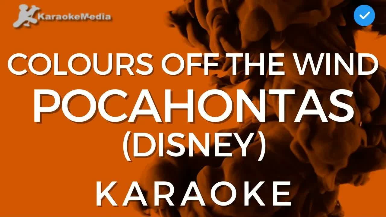 Pocahontas (Disney) Colours of the wind by Vanessa Williams | Instrumental and lyrics