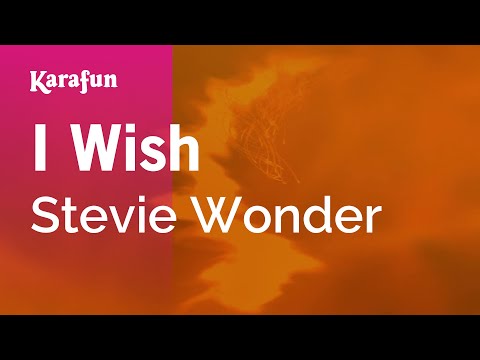 Stevie Wonder - I Wish