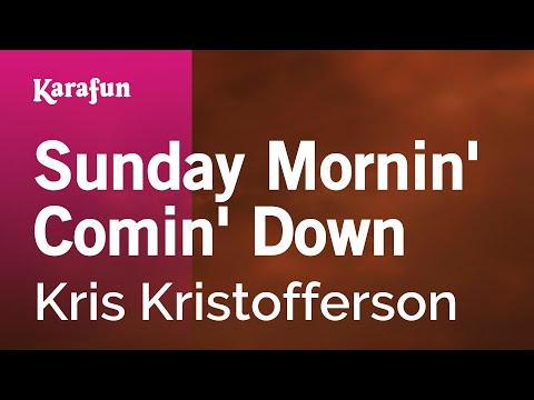 Kris Kristofferson - Sunday Mornin' Comin' Down